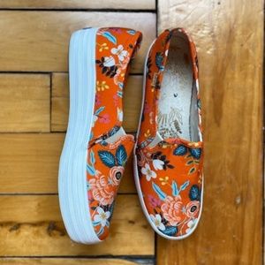 Rifle Paper Co x Keds Floral Platform Sneakers